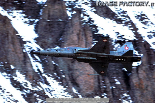 2005-10-12 Axalp Shooting Range 0189 - F-5E Tiger II